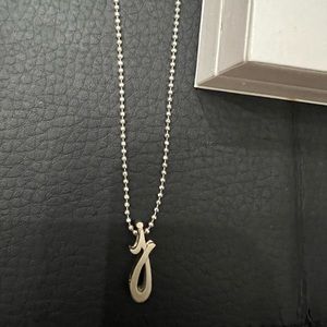 Alex Woo autograph letter necklace